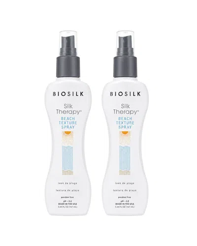 Biosilk Beach Texture Spray - Pack Of 2 In Transparent