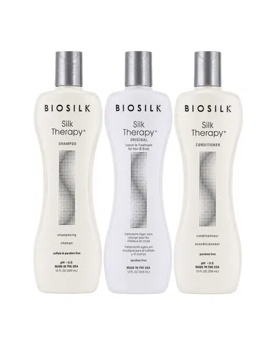 Biosilk Silk Therapy Trio Set In Neutral
