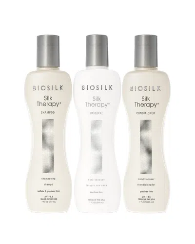 Biosilk Silk Therapy Trio In Transparent