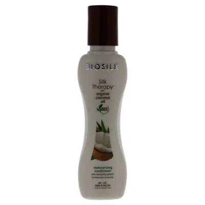 Biosilk Silk Therapy With Natural Coconut Oil Moisturizing Conditioner By  For Unisex - 2.26 oz Condi In Multi
