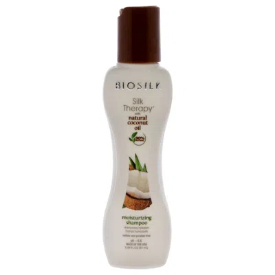 Biosilk Silk Therapy With Natural Coconut Oil Moisturizing Shampoo By  For Unisex - 2.26 oz Shampoo In Multi