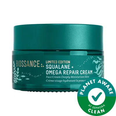 Biossance Limited-edition Omega Repair Deep Hydration Moisturizer With Ceramides And Hyaluronic Acid + Squalan