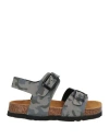 Biost★r Toddler Boy Sandals Lead Size 9c Leather In Grey