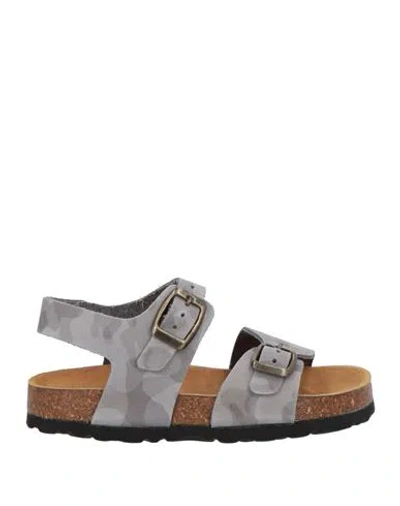 Biost★r Toddler Boy Sandals Light Grey Size 10c Leather In Grey