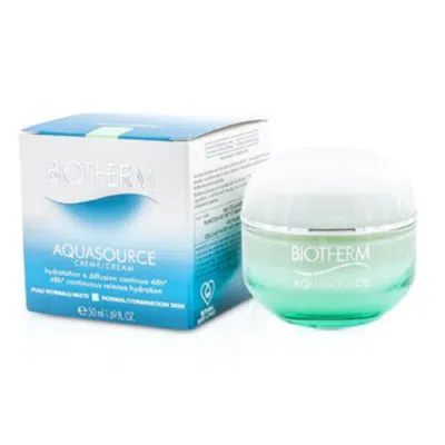 Biotherm / Aquasource 48h Continuous Release Hydration Cream 1.69 oz (50 Ml) In Blue/beige