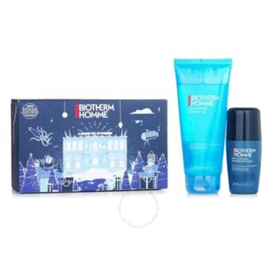 Biotherm Men's Aquafitness Refresh & Revitalize Gift Set Sets 3614273881838 In White