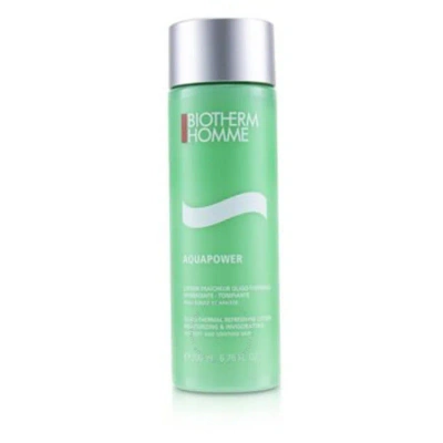 Biotherm Men's Homme Aquapower Oligo-thermal Refreshing Lotion 6.76 oz Skin Care 3605540596593 In White