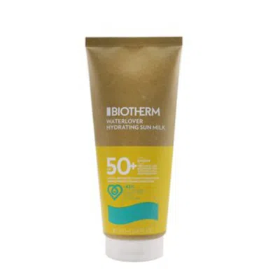 Biotherm Unisex Waterlover Hydrating Sun Milk Spf 50 6.76 oz Skin Care 3614273490566 In White