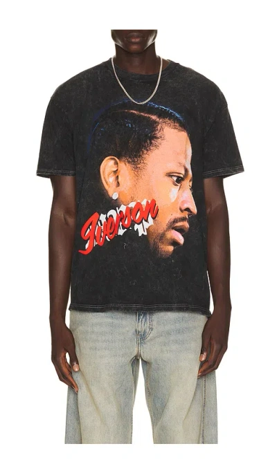 Bioworld Allen Iverson Only The Strong Survive Tee In Black