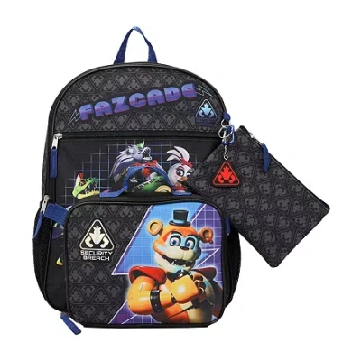 Bioworld Kids' Five Nights At Freddy's Backpack Set In Multi
