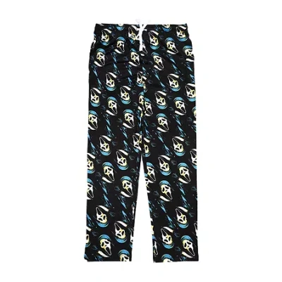 Bioworld Ghostface Mens Fleece 1 Pair Pajama Pants In Black