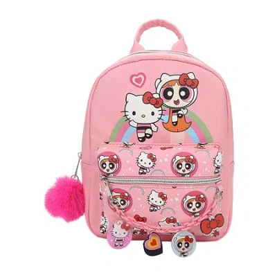 Bioworld Hello Kitty X Powerpuff Girls Mini Backpack In Pink