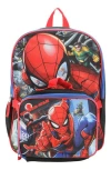 Bioworld Kids' Spider Man Backpack With Lunch Bag