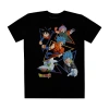 Bioworld Little & Big Kid Boys Crew Neck Short Sleeve Regular Fit Dragon Ball Z Graphic T-shirt In Black