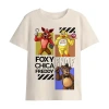 Bioworld Little & Big Kid Boys Crew Neck Short Sleeve Regular Fit Five Nights At Freddys Graphic T-shirt In Multi