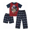 Bioworld Little & Big Kid Boys Naruto Crew Neck Short Sleeve 3-pc. Pajama Pants In Black