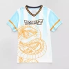 Bioworld Little & Big Kid Boys V Neck Dragon Ball Z Short Sleeve Jersey In Multi
