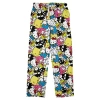 Bioworld Mens Hello Kitty Fleece 1 Pair Pajama Pants In Multi