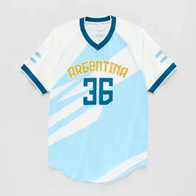 Bioworld Mens Short Sleeve Argentina Jersey In Blue