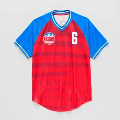 Bioworld Mens Short Sleeve Usa Jersey In Multi