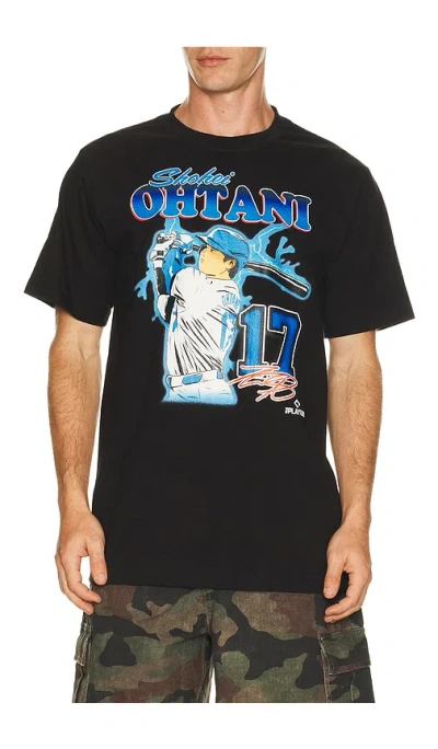 Bioworld Mlbpa Shohei Ohtani 17 Retro Tee In Black