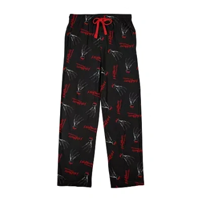 Bioworld Nightmare On Elm Street Mens Fleece Pajama Pants In Black