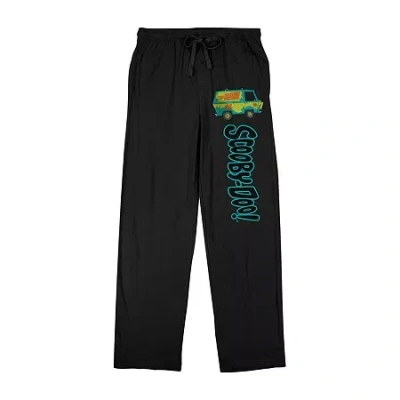 Bioworld Scooby Doo Mens Fleece 1 Pair Pajama Pants In Black