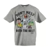 Bioworld Teen Titans Little & Big Kid Boys Crew Neck Short Sleeve Loose Fit Graphic T-shirt In Multi