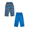 Bioworld Toddler Boys Crew Neck 2-pc. Pajama Pants In Blue
