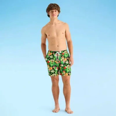 Bioworld Trunks Mens Swim Trunks In Green