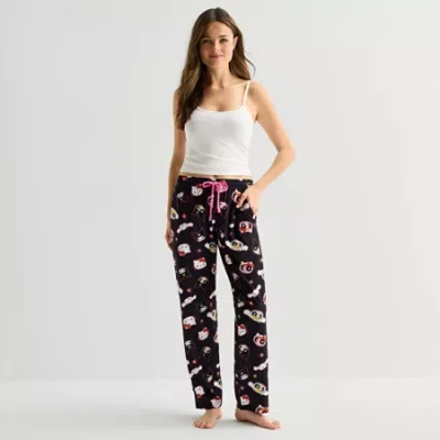 Bioworld Womens Hello Kitty Pajama Pants In Black