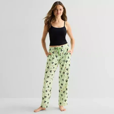 Bioworld Womens Hello Kitty Pajama Pants In Green