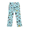 Bioworld Womens Hello Kitty Plush Pajama Pants In Blue
