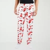 Bioworld Womens Hello Kitty Plush Pajama Pants In White
