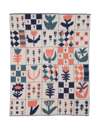 Biquette Toni Darling Frank Knit Throw Blanket