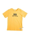 Birba Babies'  Toddler Boy T-shirt Mandarin Size 6 Cotton In Yellow