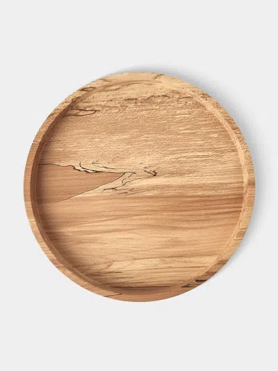 Bird & Branch Spalted Beech Wood Service Tray (17.5in/44cm)
