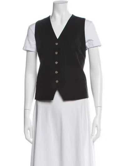 Pre-owned Bird & Knoll Vest In Gray