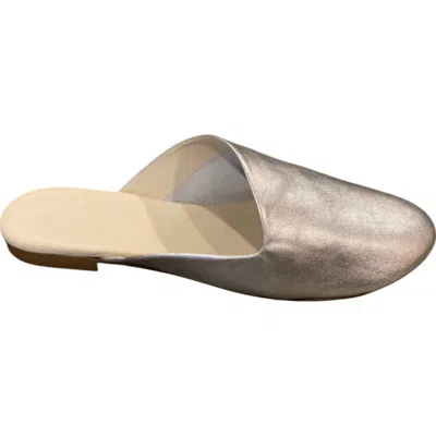 Bird Of Flight Women's Dove Mule In Silver