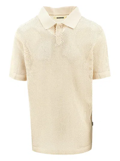 Bird Short-sleeve Mesh Polo Shirt