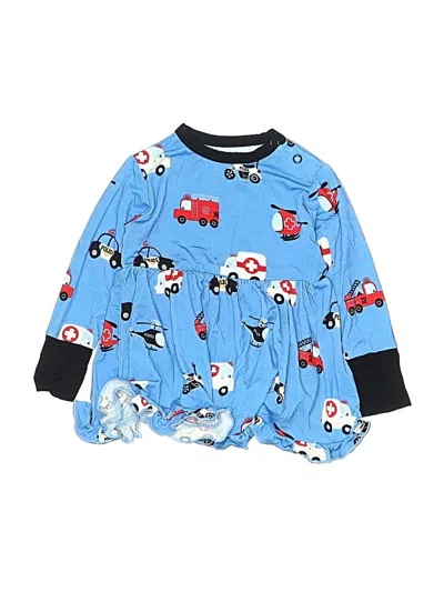 Pre-owned Birdie Bean Babies' Dress In Blue