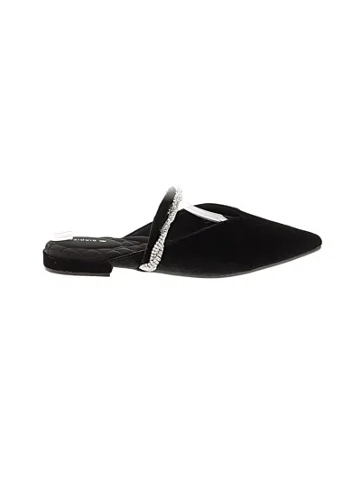 Pre-owned Birdies Flats In Black