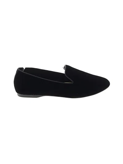 Pre-owned Birdies Flats In Black