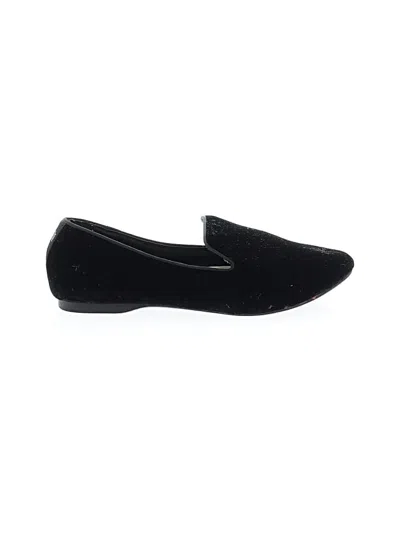 Pre-owned Birdies Flats In Black