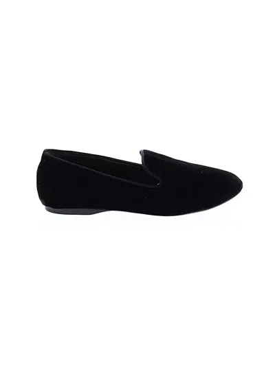 Pre-owned Birdies Flats In Black