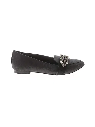 Pre-owned Birdies Flats In Black