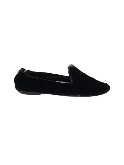 Pre-owned Birdies Flats In Black