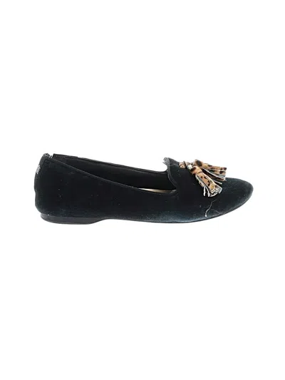 Pre-owned Birdies Flats In Black