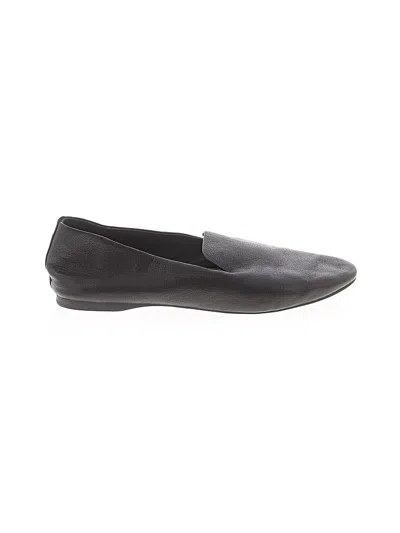 Pre-owned Birdies Flats In Black