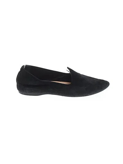 Pre-owned Birdies Flats In Black
